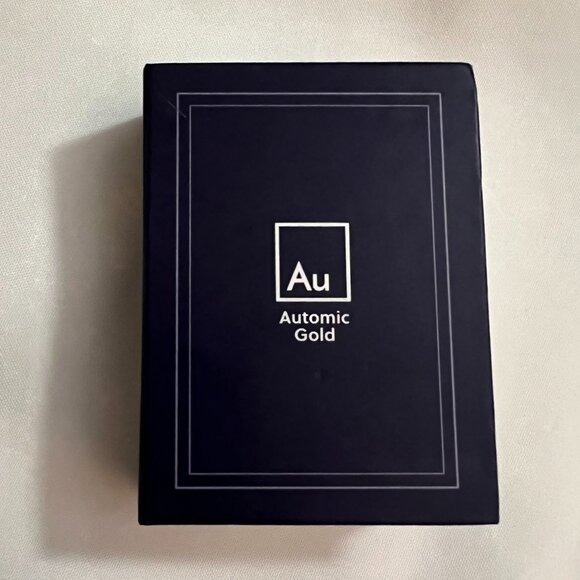 Automic 14k Rose Gold Astrology Leo & Cancer Stud Post Earrings (extra backs) - Picture 8 of 8